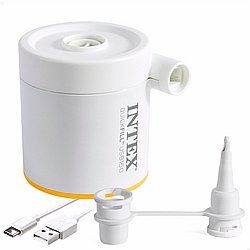 משאבת ניפוח מיני חשמלית INTEX 66616 משאבת ניפוח מיני חשמלית INTEX 66616