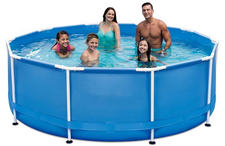 סוגי בריכות - עמודים