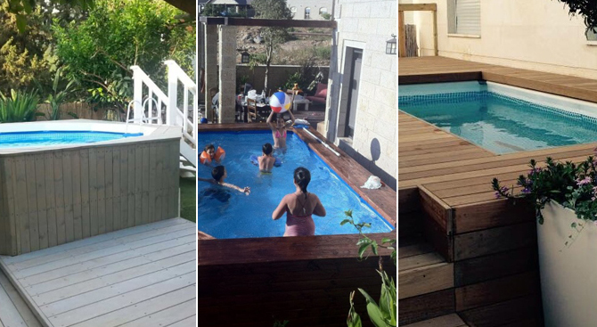 בניית בריכות שחיה ביתיות